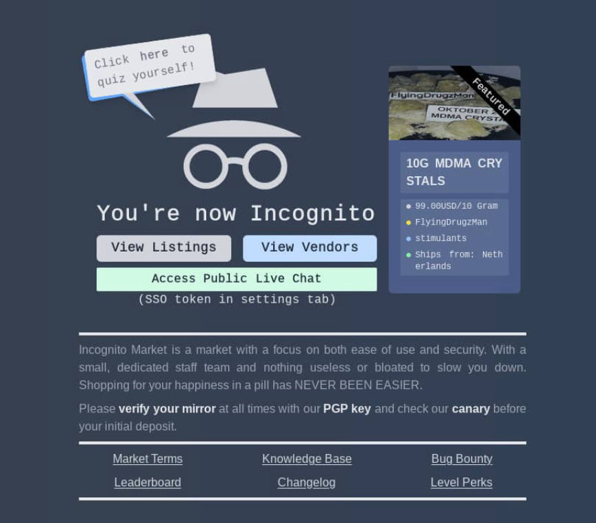 Tips for Secure Browsing on Incognito Markets